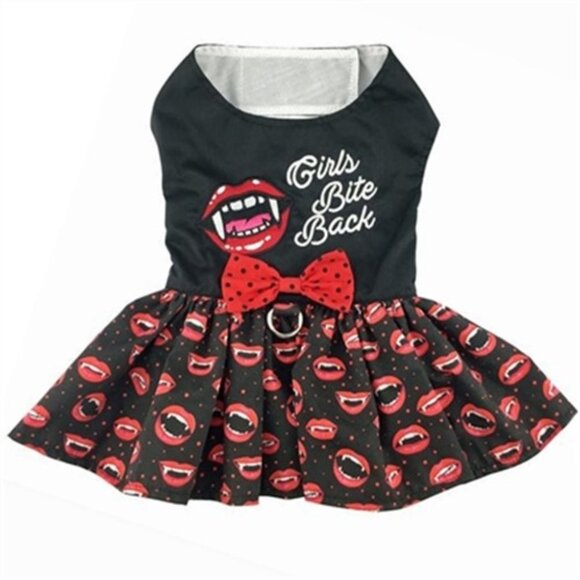 Halloween Doggie Dress - Girls Bite Back - Size XS - NEW - Picture 1 of 2